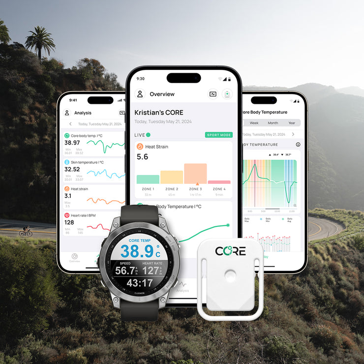 Device for continuous and accurate core body temperature monitoring - CORE